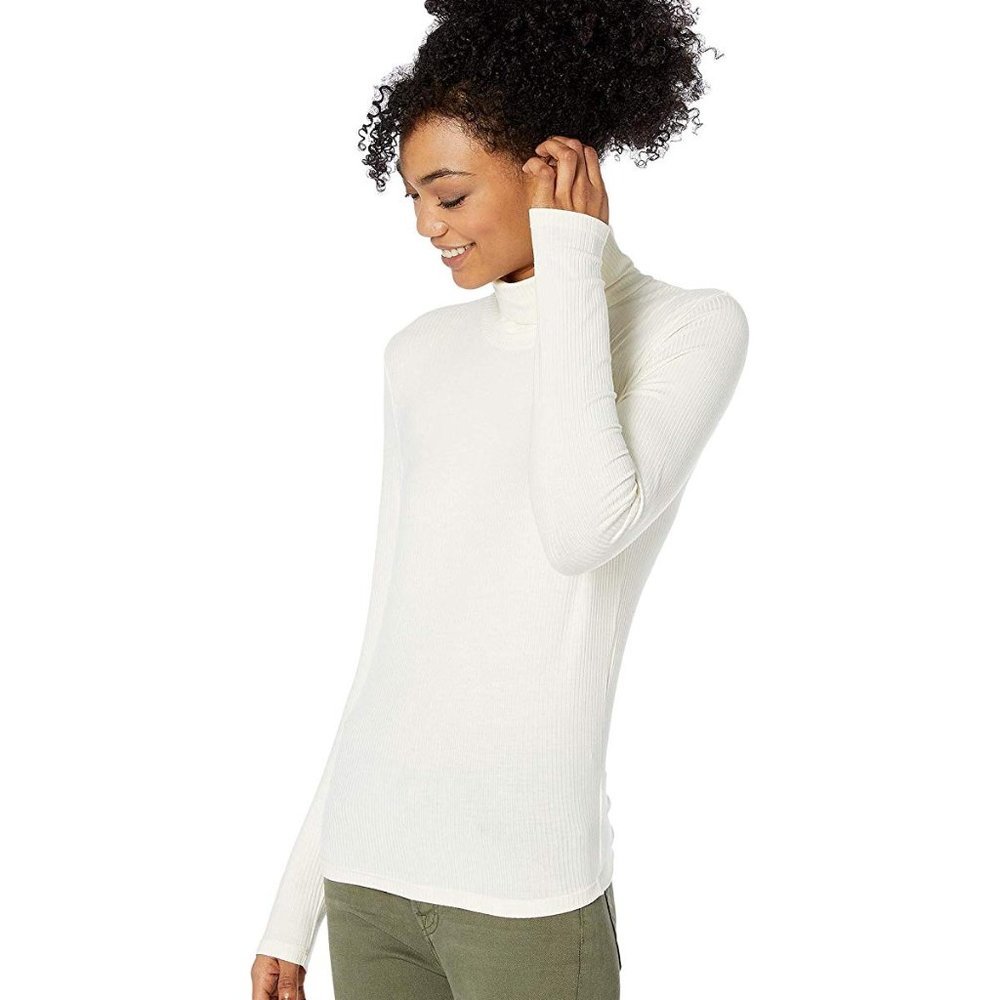 Joe's Jeans Harriette Ribbed  Twist Turtleneck